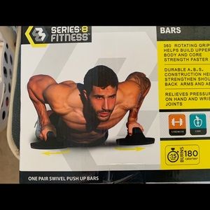 Swivel push up bars NWT